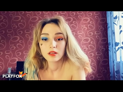 ❤️ جادو مجازي حقيقت جي چشمن مون کي هارلي ڪوئن سان جنسي طور ڏني ❤️ مقعد فحش